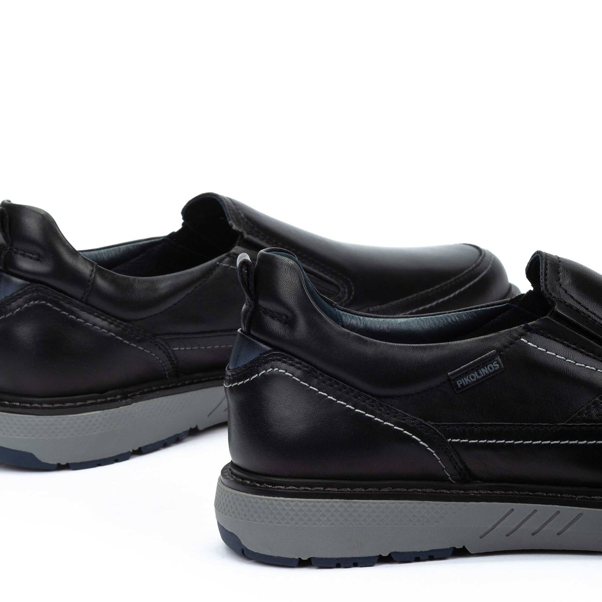 Slipper and Mokassin | BILBAO M8D-3054C1, BLACK, large image number 60-M8D-3054C1_000_Pikolinos_BILBAO_BLACK_full.jpg | null