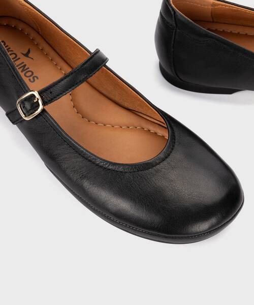 Ballet flats | CARMONA W2S-2631CO | BLACK | Pikolinos