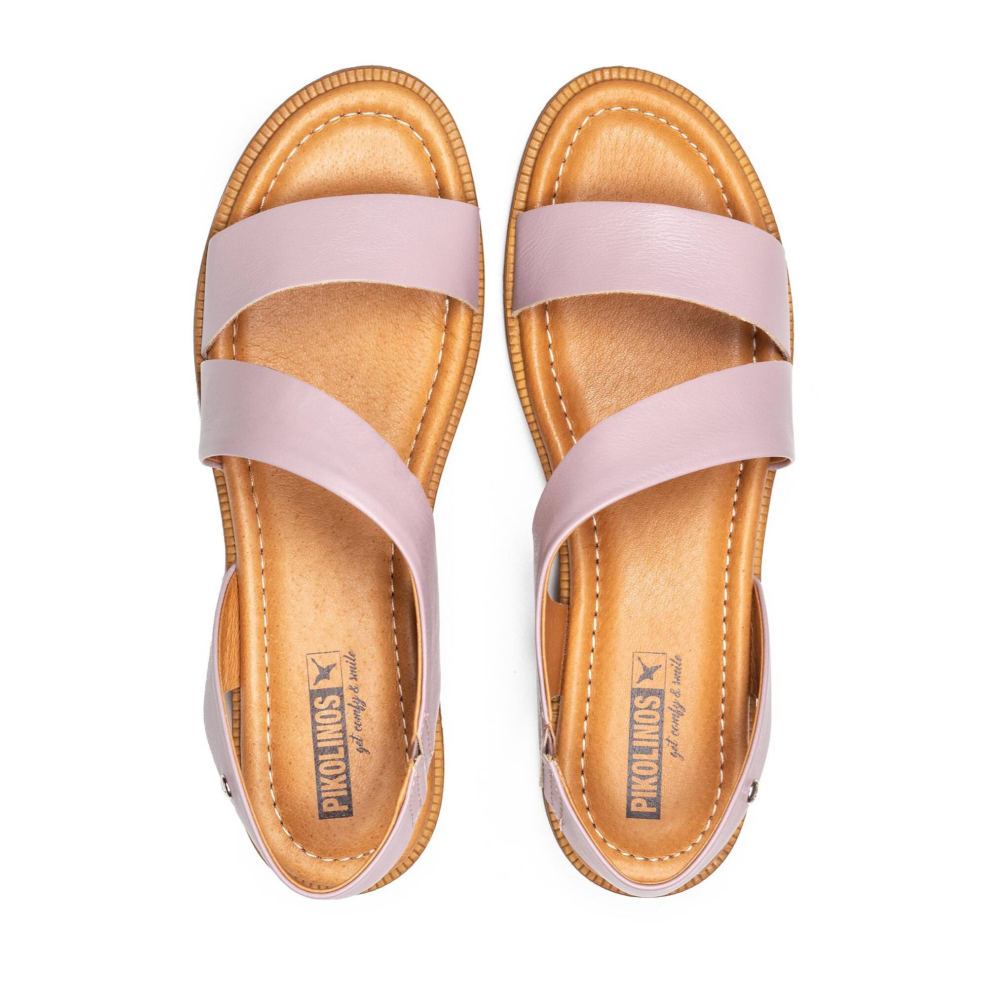 Pikolinos Sandalias planas de piel MORAIRA W4E