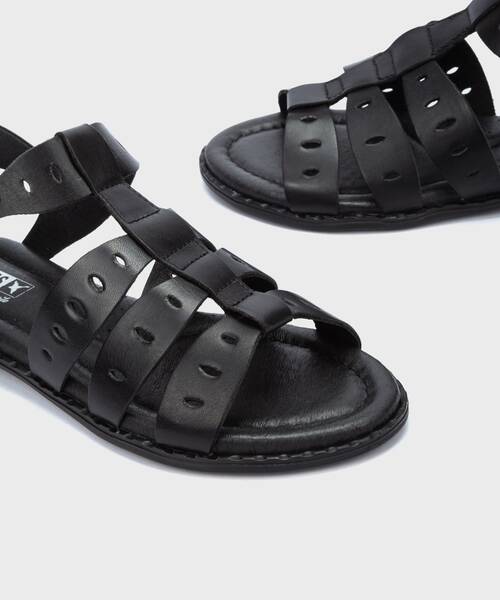 Sandals and Clogs | ALGAR W0X-0747 | BLACK | Pikolinos