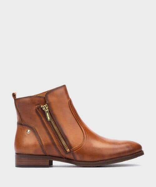 Botines planos | ROYAL W4D-8795 | BRANDY | Pikolinos