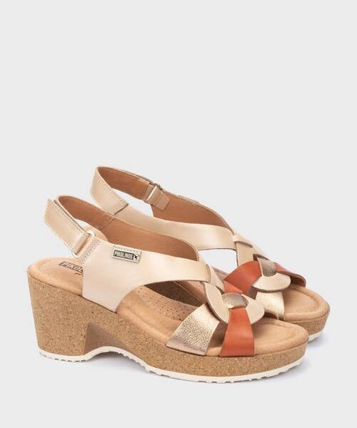 Wedges and platforms | ARENALES W3B-1518CPC1 | MARFIL | Pikolinos