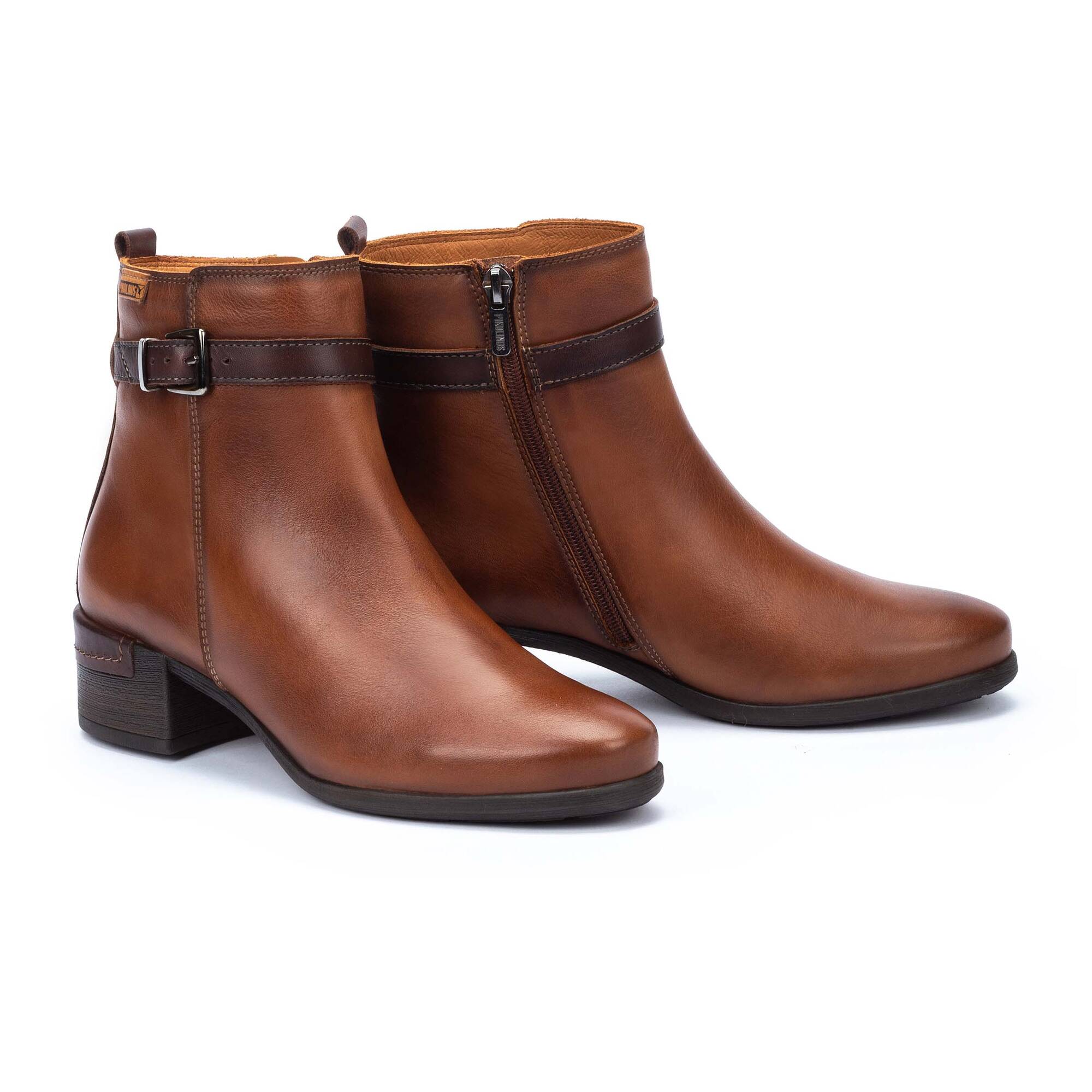 Heeled Booties | MALAGA W6W-8622C1, CUERO, large image number 100 | null