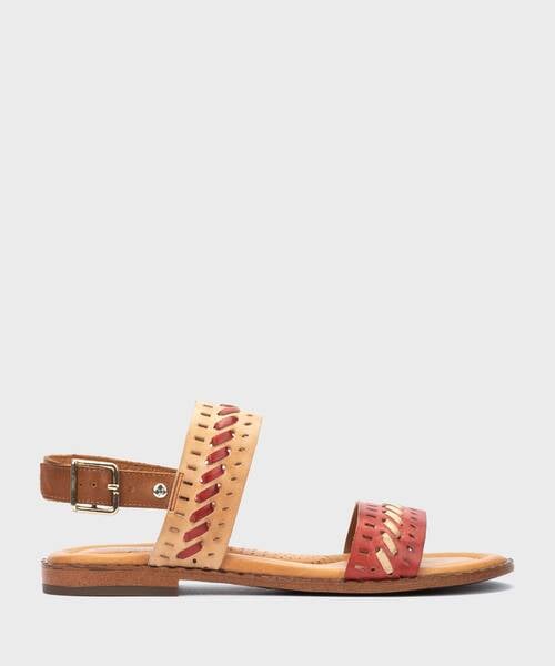 Sandalias planas | ALGAR W0X-0784C1 | CHERRY | Pikolinos