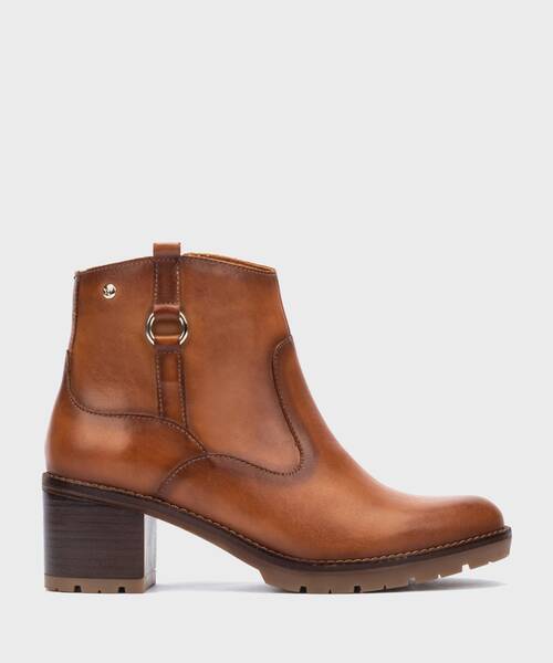 Enkellaarsjes met Hak | LLANES W7H-8817 | BRANDY | Pikolinos