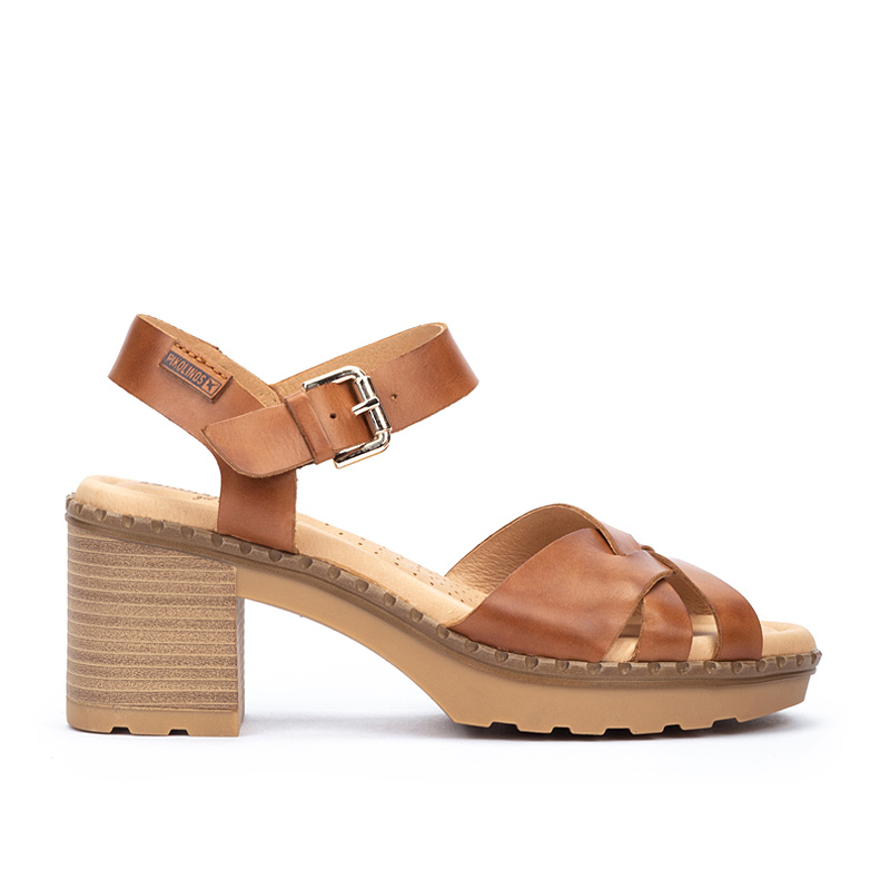 Pikolinos Sandales à talon en cuir CANARIAS W8W