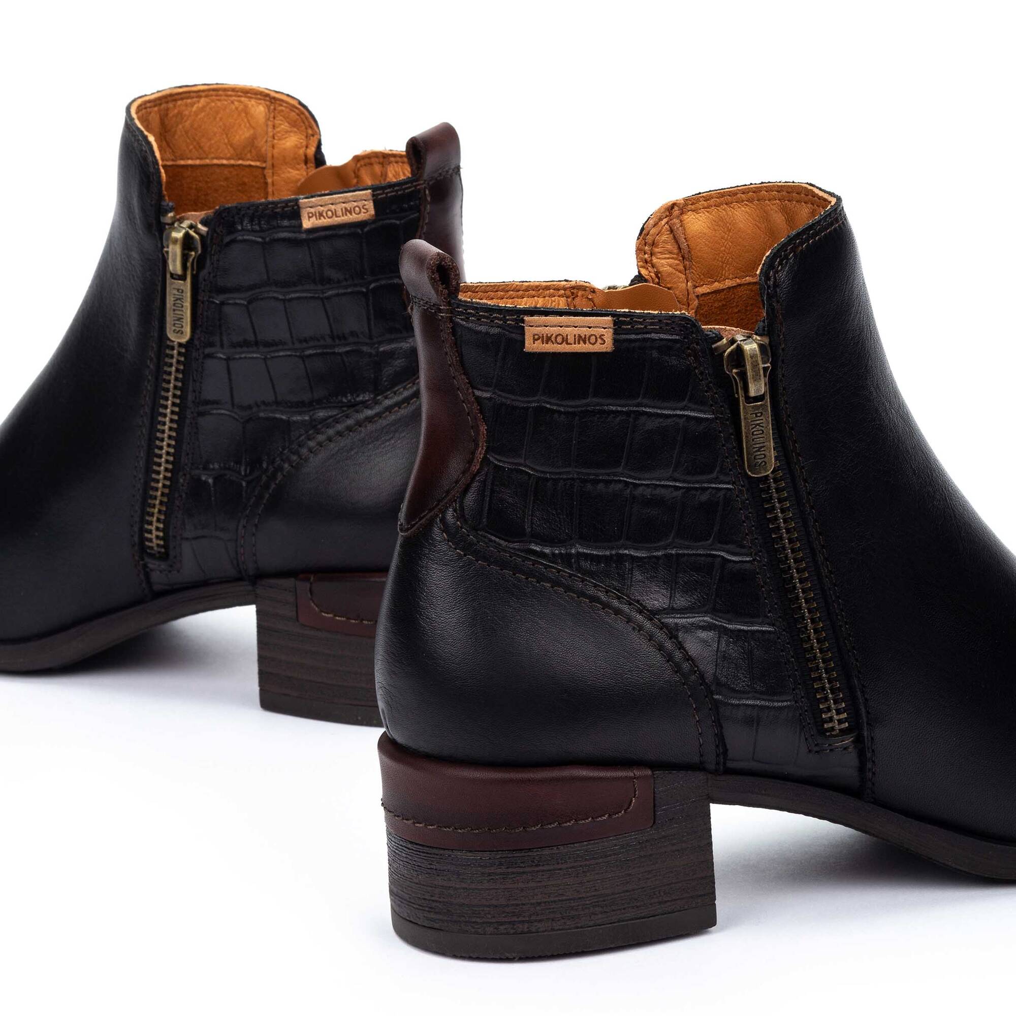 Stiefeletten mit Absatz | MALAGA W6W-8968C1, BLACK, large image number 60-W6W-8968C1_000_Pikolinos_MALAGA_BLACK_full.jpg | null