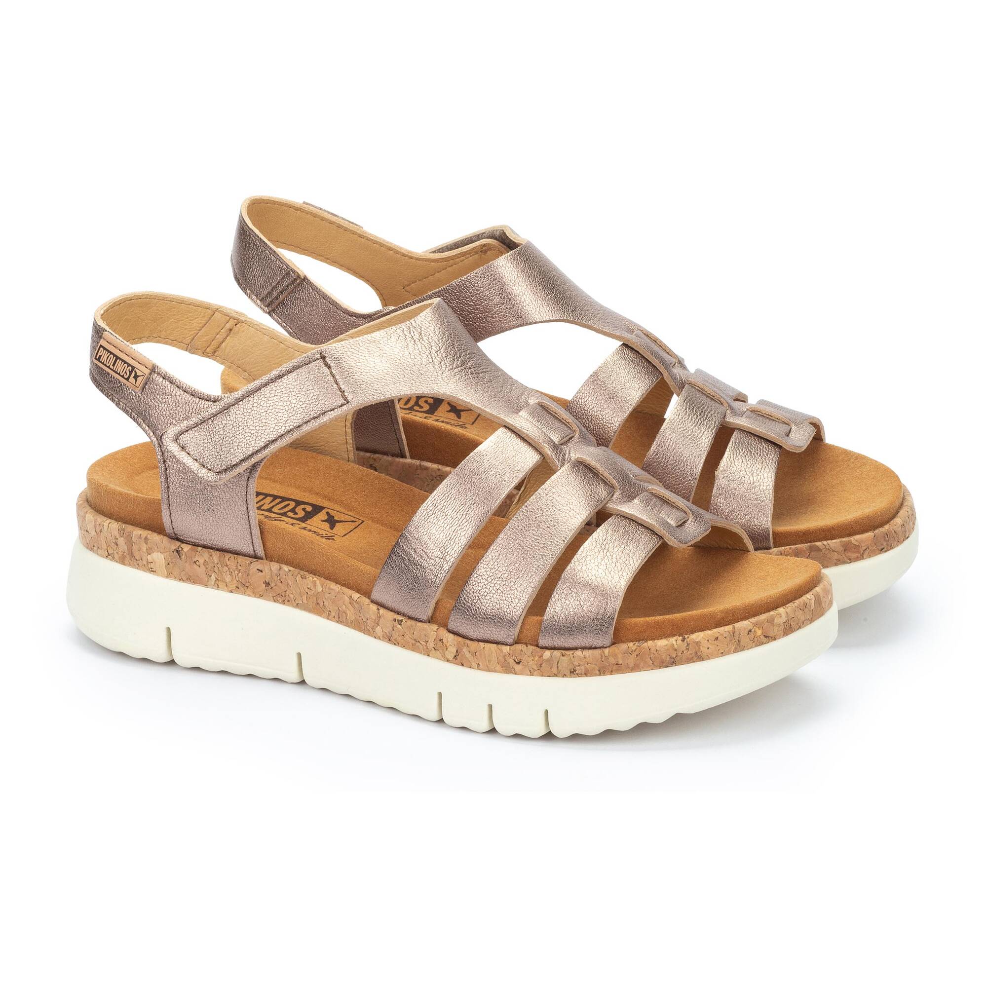 Wedges and platforms | PALMA W4N-0754CL, STONE, large image number 20-W4N-0754CL_090_Pikolinos_PALMA_STONE_full.jpg | null