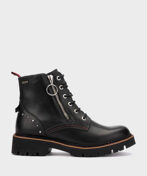 Bottines Plates | VICAR W6S-SY8619 | BLACK | Pikolinos