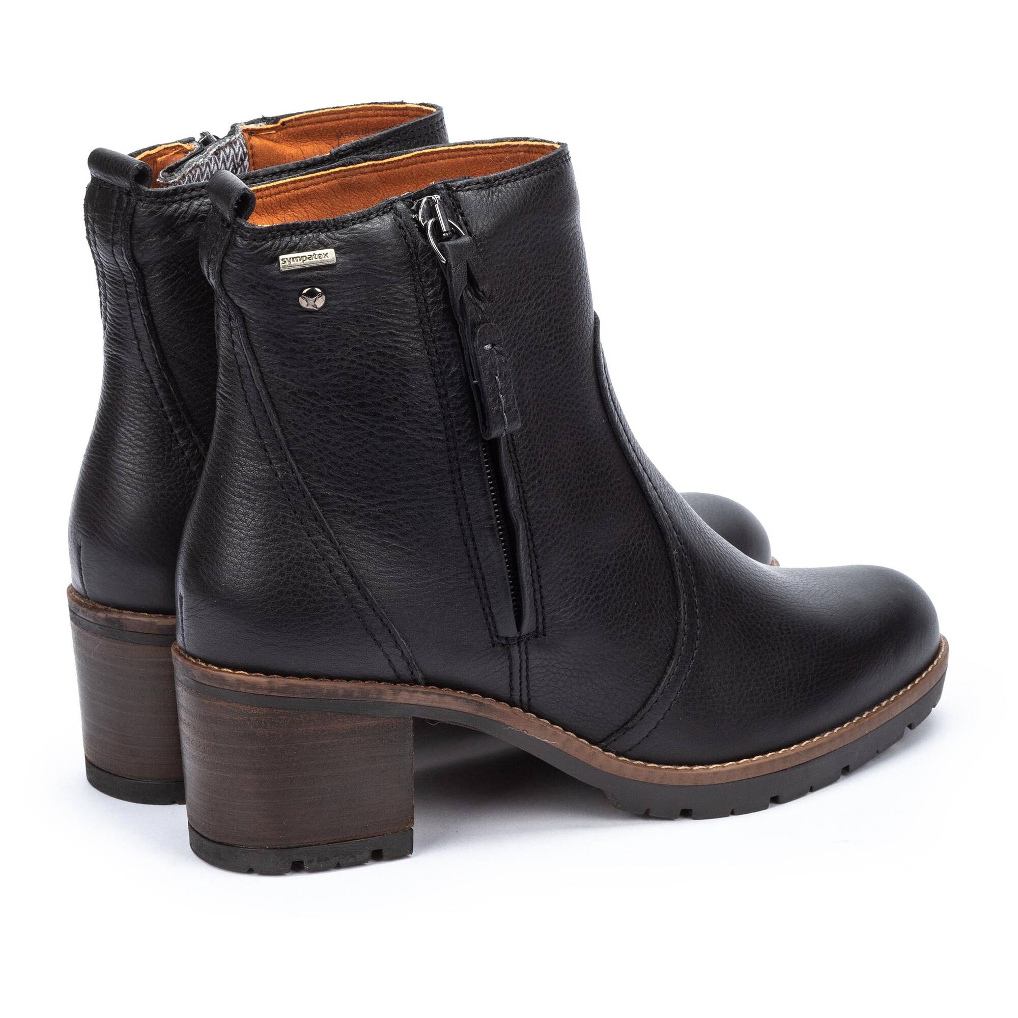 Heeled Booties | LLANES W7H-SY8632, BLACK, large image number 30 | null