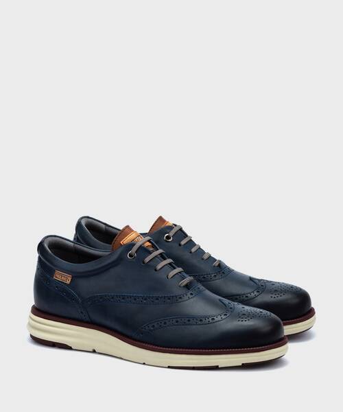 Sapatos clássicos | ARENAS M3P-4087 | BLUE | Pikolinos
