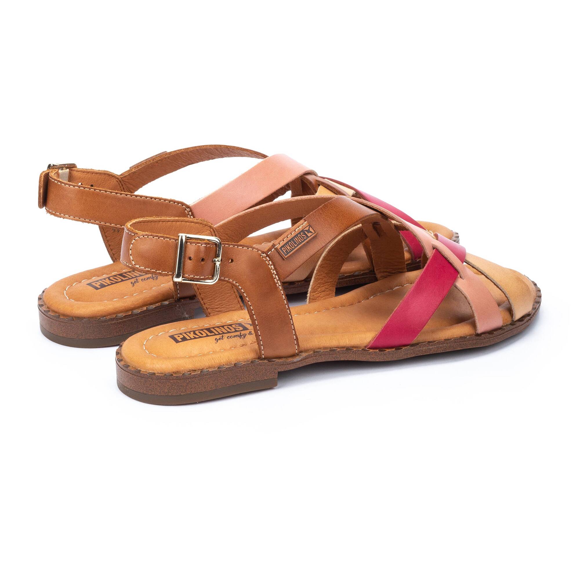 Flat Sandals | ALGAR W0X-0556C5, BAMBOO, large image number 30 | null