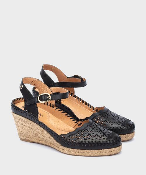 Sleehak en platform | VILA W9Y-1508 | BLACK | Pikolinos