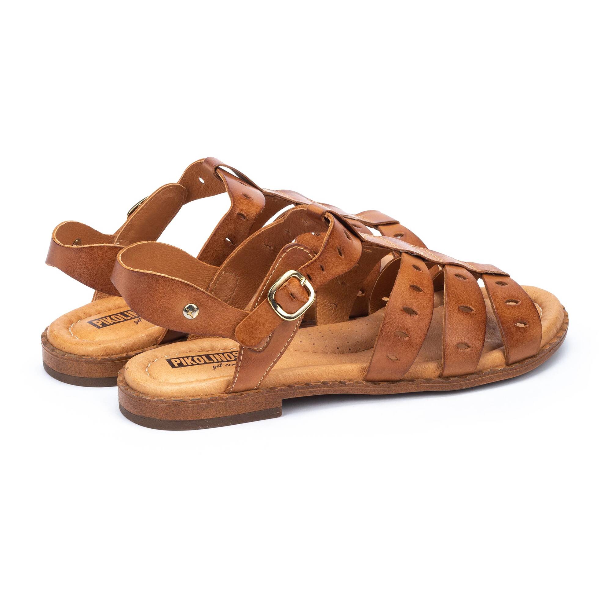 Sandalias Planas | ALGAR W0X-0747, BRANDY, large image number 30 | null