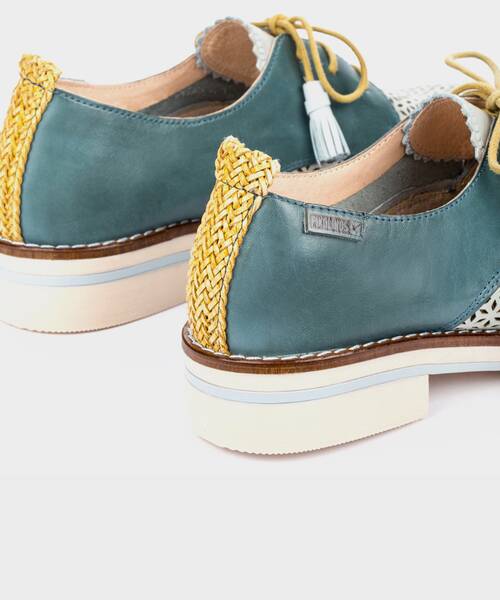 Flats | SITGES W7J-4793C1 | AQUA | Pikolinos