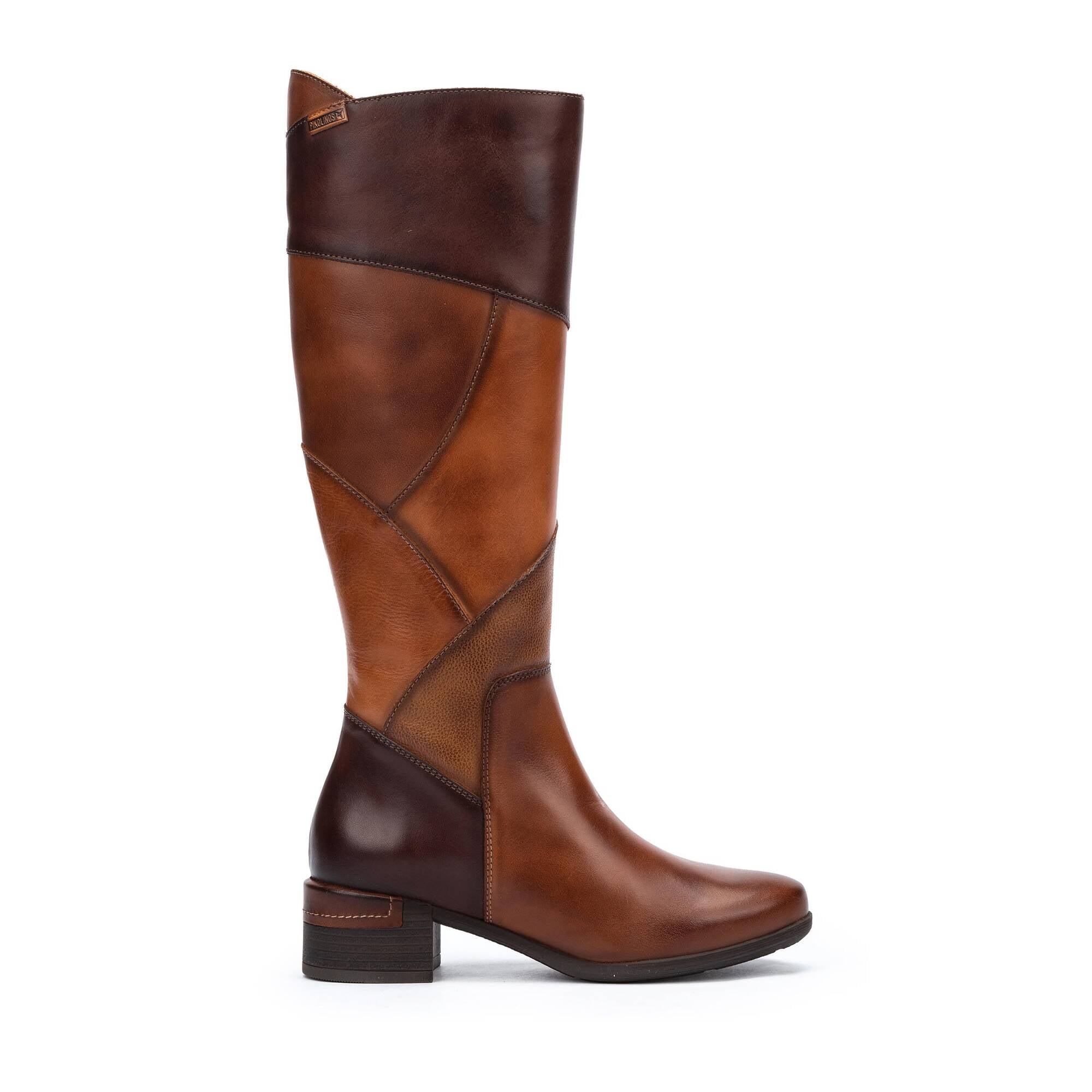 Bottes Pikolinos Malaga W6W-8953C1 - Cuir Avec Détails Au Talon - Pour L'Hiver - 13