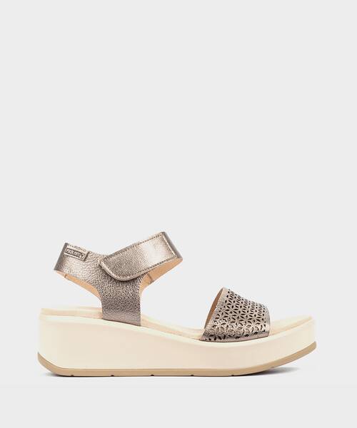 Wedges | COSTACABANA W3X-1809CL | STONE | Pikolinos