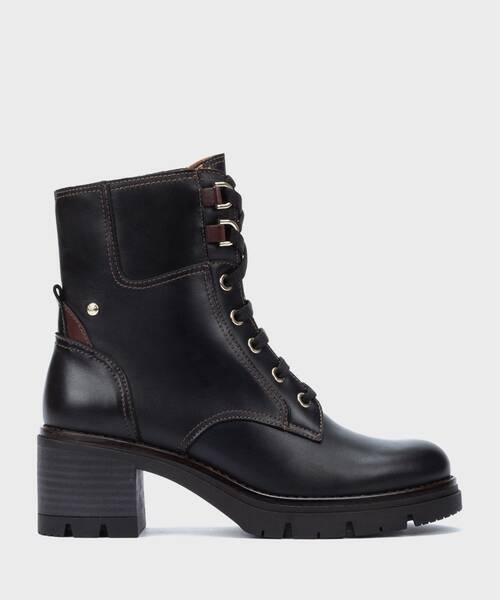 Bottines à Talons | SORIA W0B-8552C1 | BLACK | Pikolinos