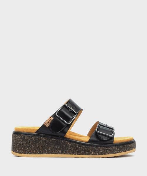 Wedges and platforms | ALZIRA W9D-1505 | BLACK | Pikolinos