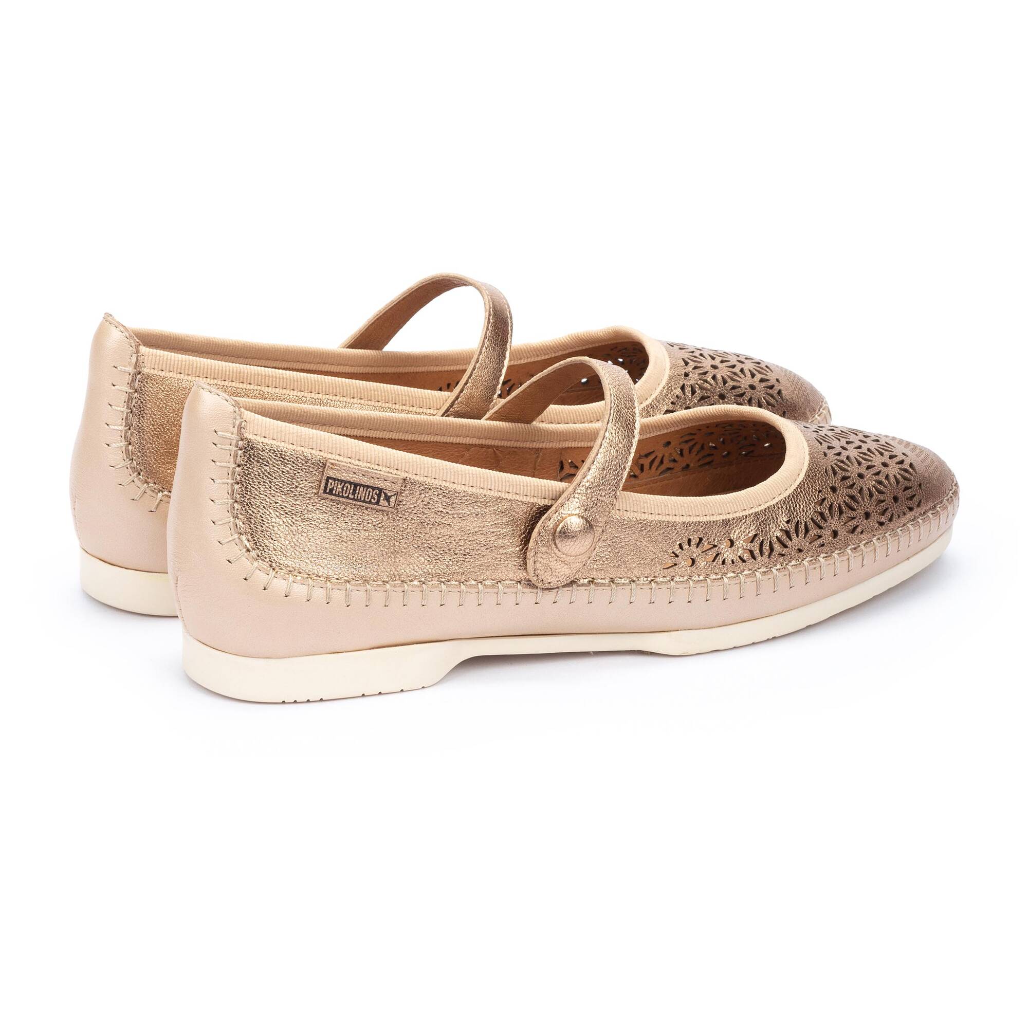 Ballet flats | AGUILAS W6T-2594CLC1, CHAMPAGNE, large image number 30-W6T-2594CLC1_798_Pikolinos_AGUILAS_CHAMPAGNE_full.jpg | null