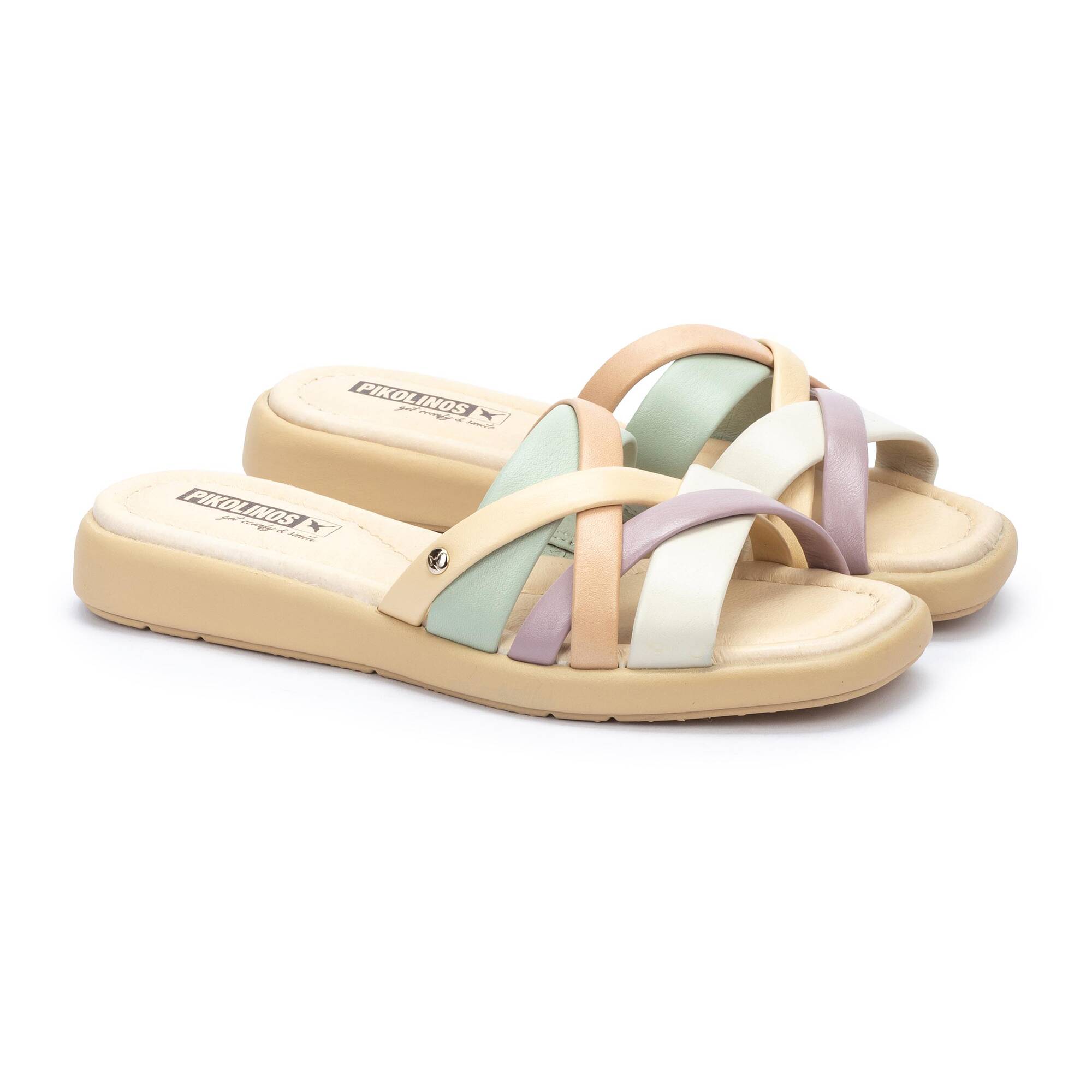 Sandalias Planas | CALELLA W5E-0517C1, NATA-CREAM, large image number 20 | null