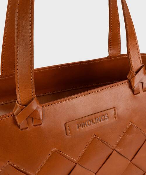 Tote Bags | GUADALUPE WHA-396 | COGNAC | Pikolinos