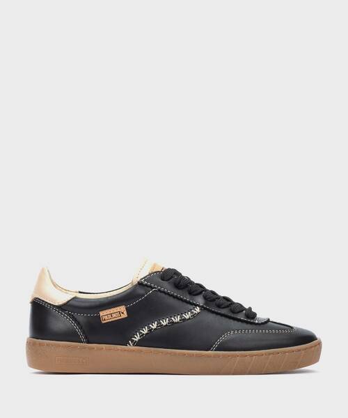 Baskets | LANZAROTE W7B-6508C2 | BLACK | Pikolinos