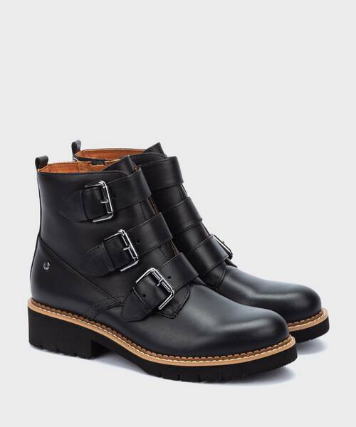 Ankle boots | VICAR PKW0V-8665NE | BLACK | Pikolinos