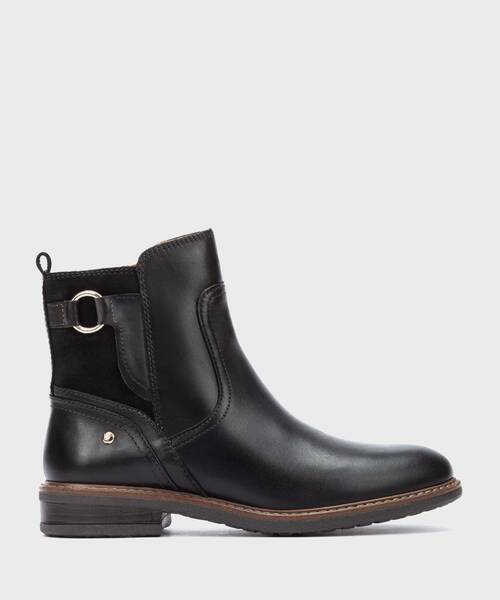 Botines Planos | ALDAYA W8J-8604C1 | BLACK | Pikolinos