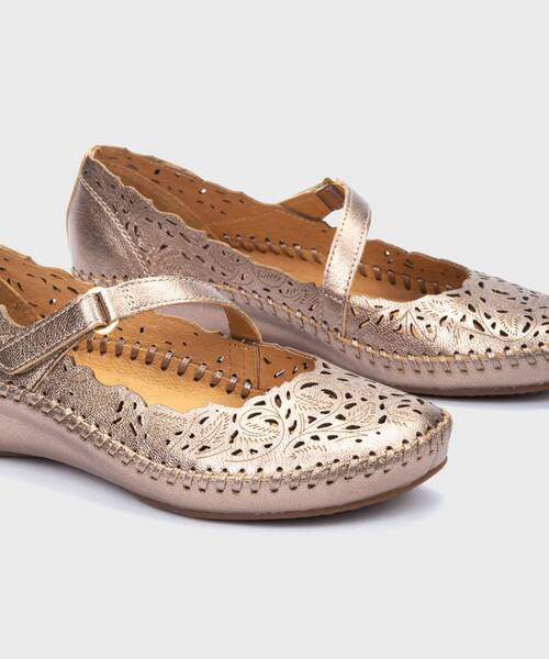 Ballet flats | P. VALLARTA 655-0898CL | STONE | Pikolinos