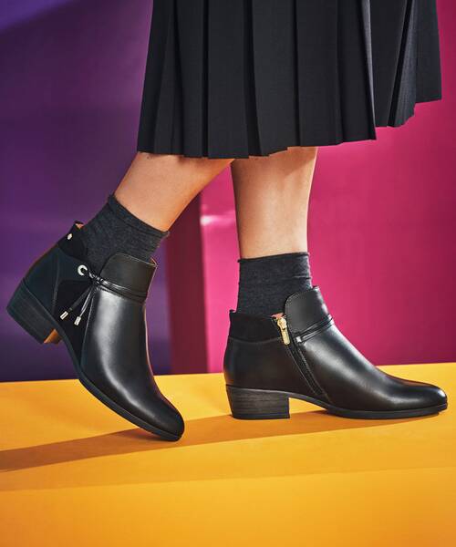 Ankle boots | DAROCA W1U-8505 | BLACK | Pikolinos