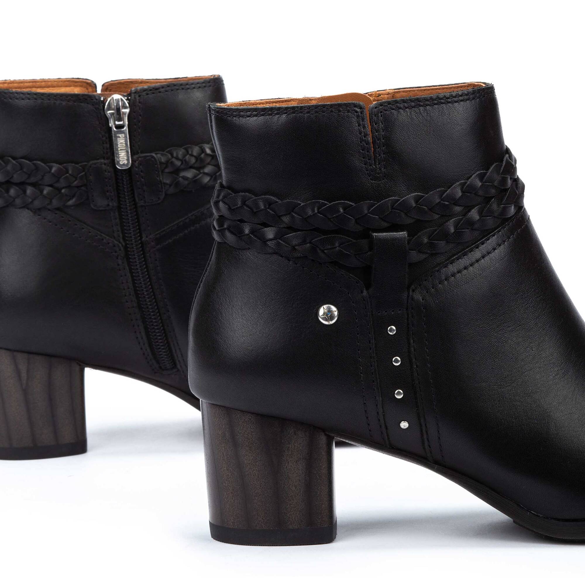 Heeled ankle boots | CALAFAT W1Z-8521, BLACK, large image number 60-W1Z-8521_000_Pikolinos_CALAFAT_BLACK_full.jpg | null