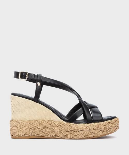 Wedges | RONDA W7W-1759 | BLACK | Pikolinos