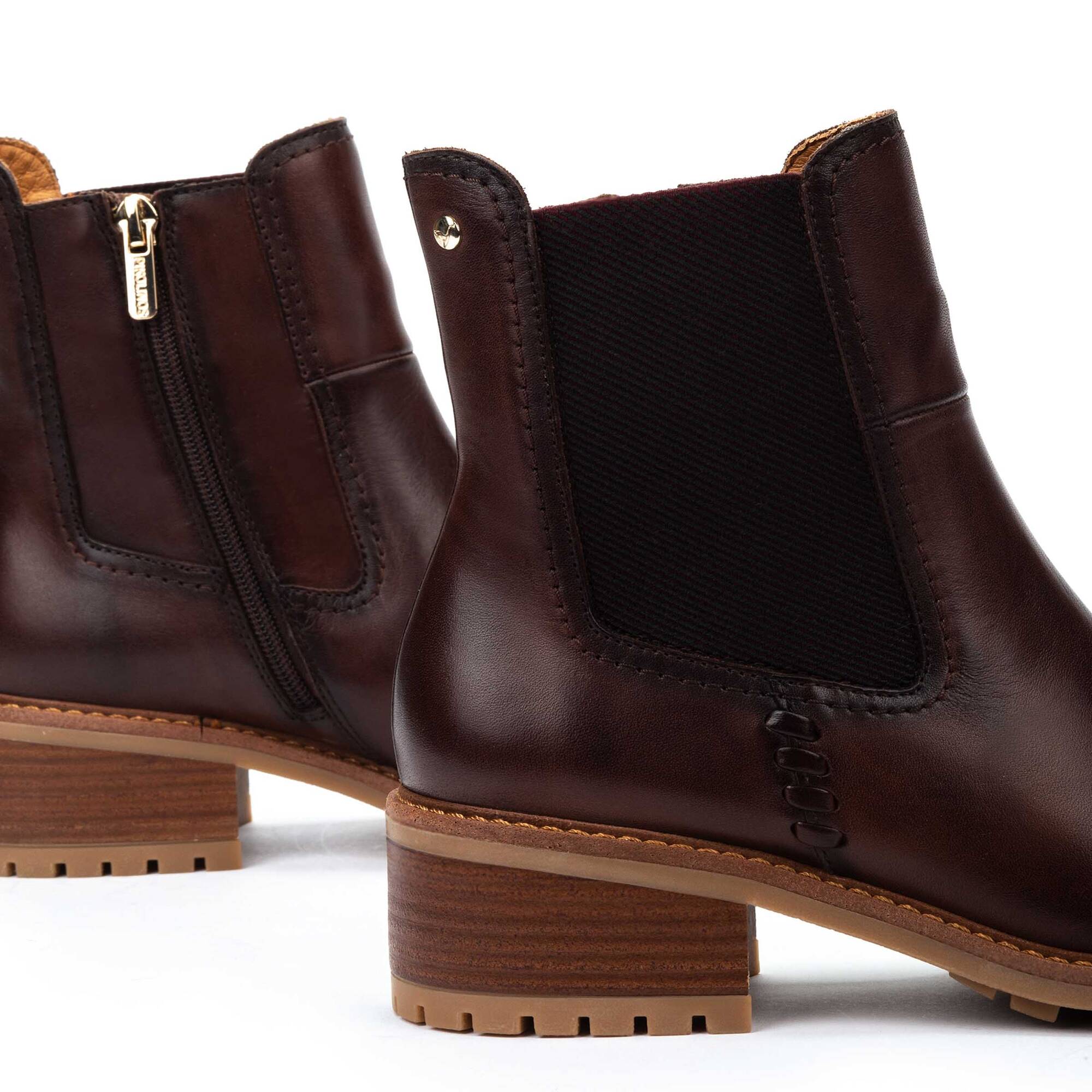 Heeled Booties | MEDINA W0D-8792, CAOBA, large image number 60-W0D-8792_130_Pikolinos_MEDINA_CAOBA_full.jpg | null