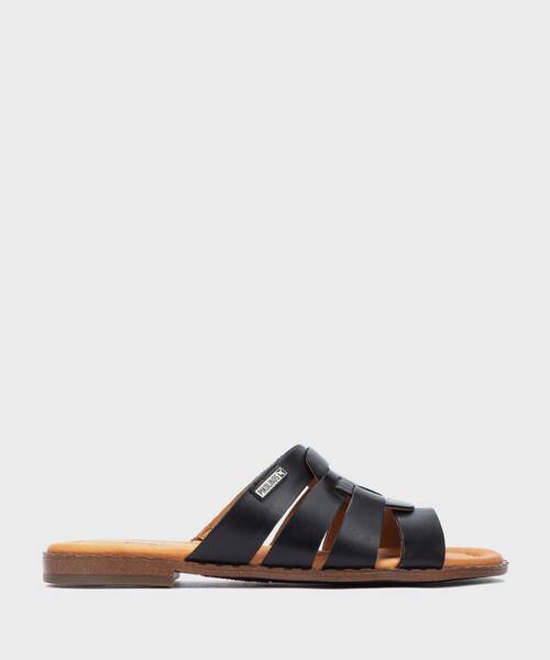 Sandalias planas | ALGAR W0X-0814 | BLACK | Pikolinos