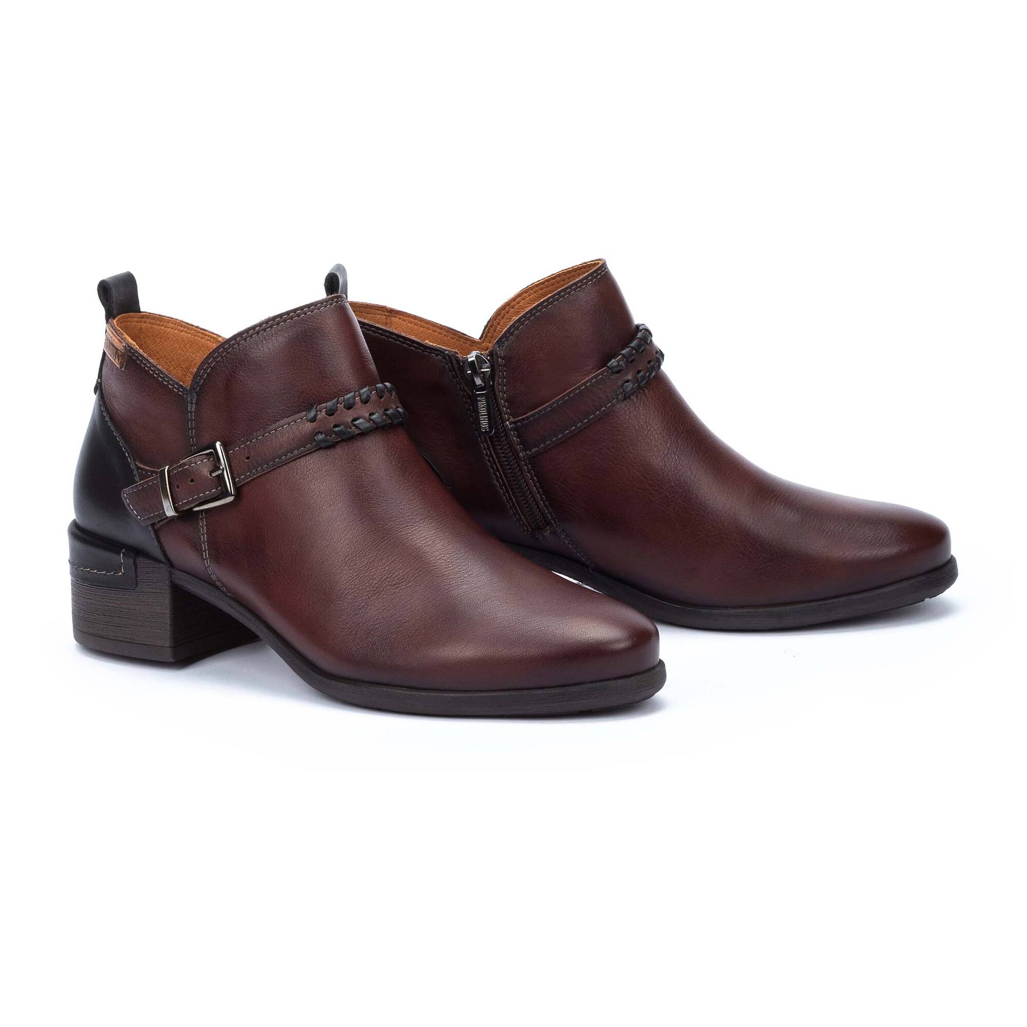 Heeled Booties | MALAGA W6W-7536C1, CAOBA, large image number 100 | null
