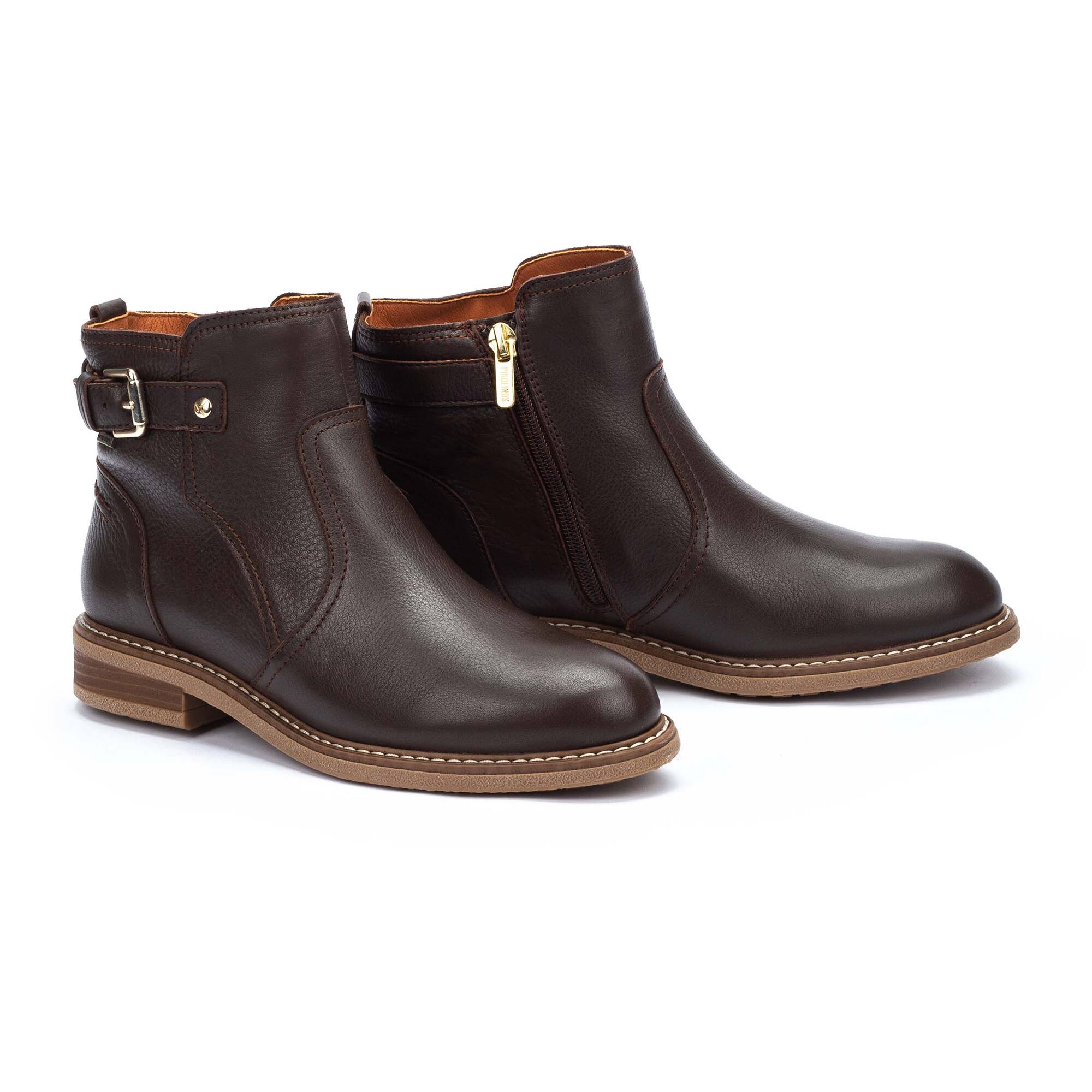 Pikolinos Botines planos de piel ALDAYA W8J