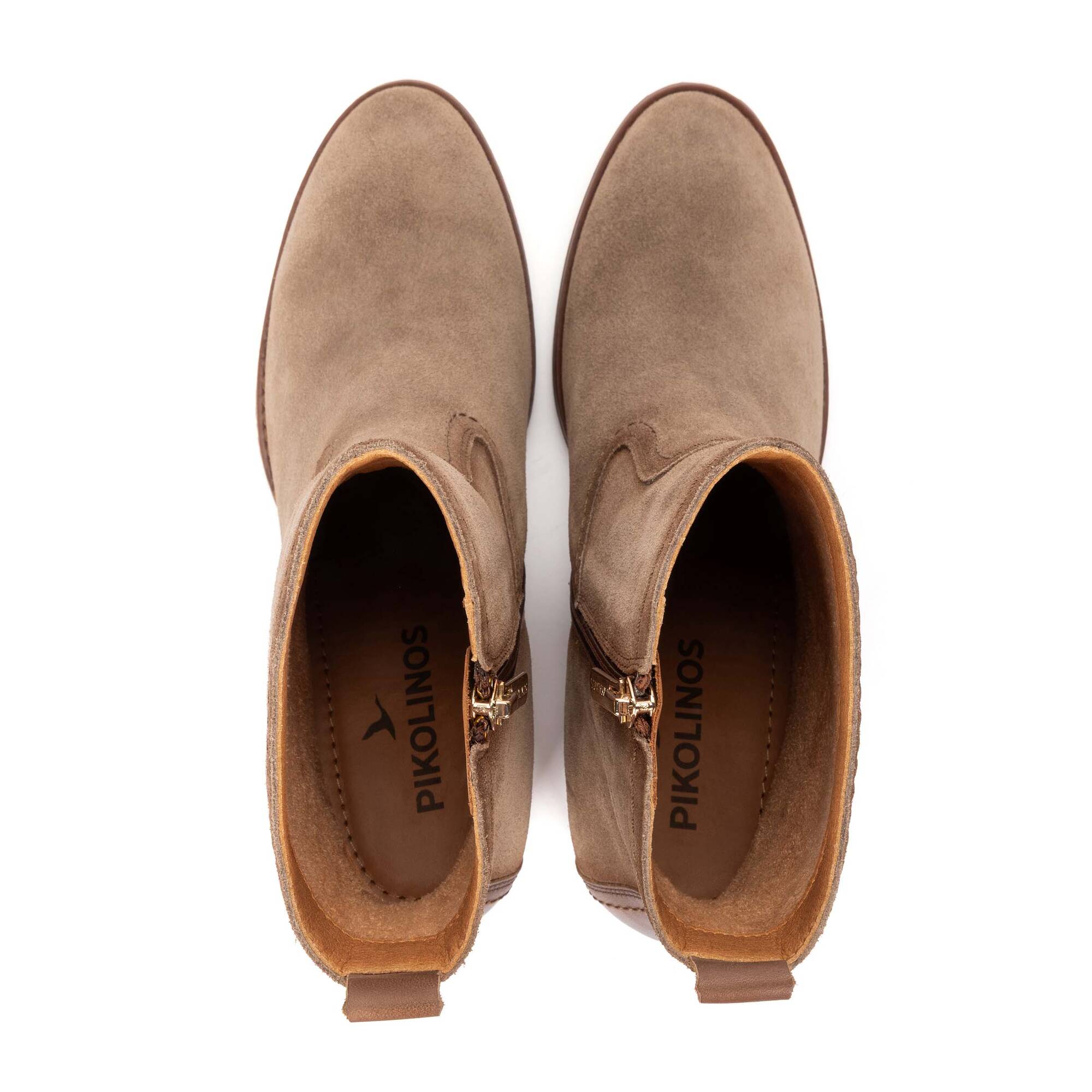 Heeled ankle boots | PALENCIA W9U-8945SEC1, TAUPE, large image number 100-W9U-8945SEC1_817_Pikolinos_PALENCIA_TAUPE_full.jpg | null