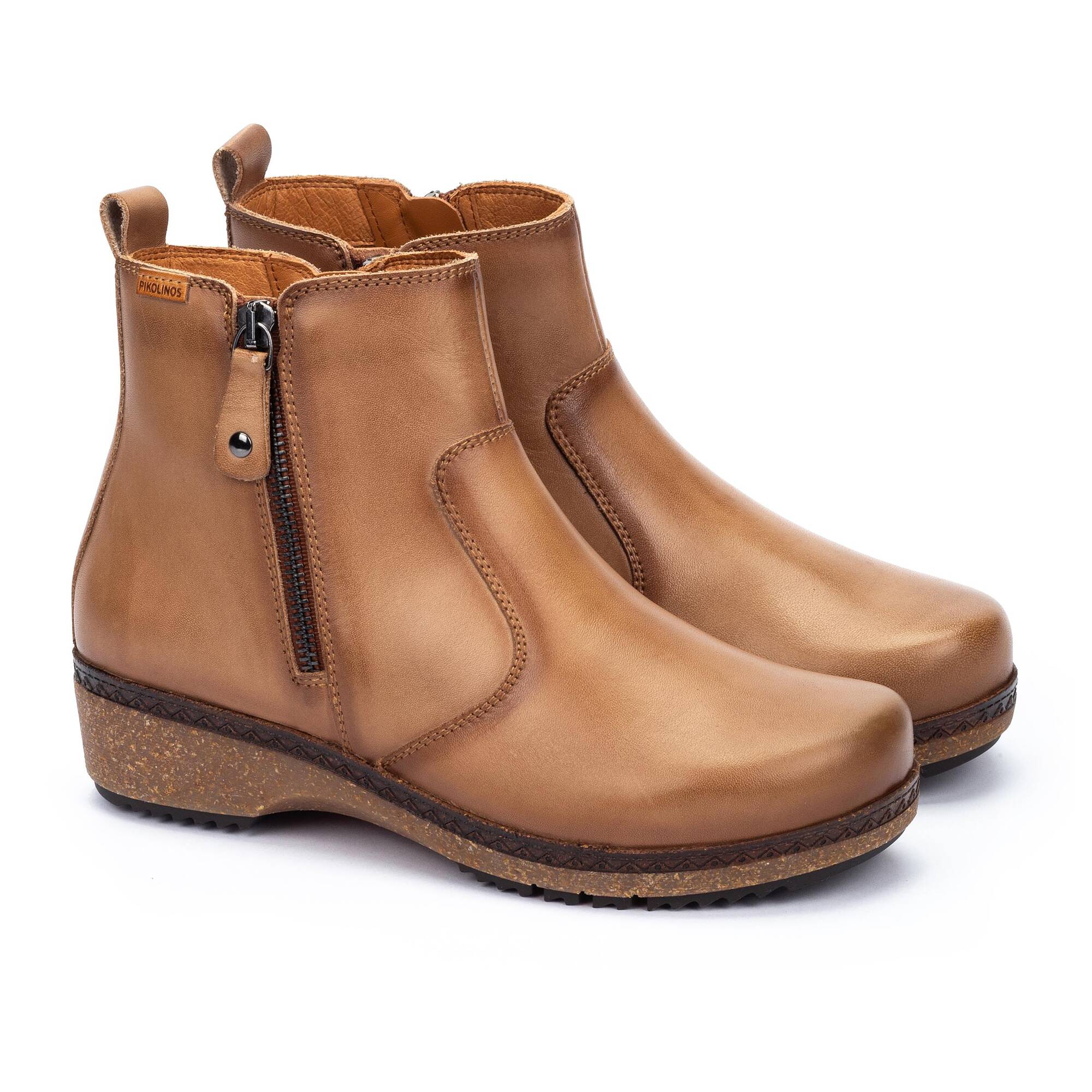 Bottines Plates | GRANADA W0W-8988C1, CASTOR, large image number 20-W0W-8988C1_803_Pikolinos_GRANADA_CASTOR_full.jpg | null