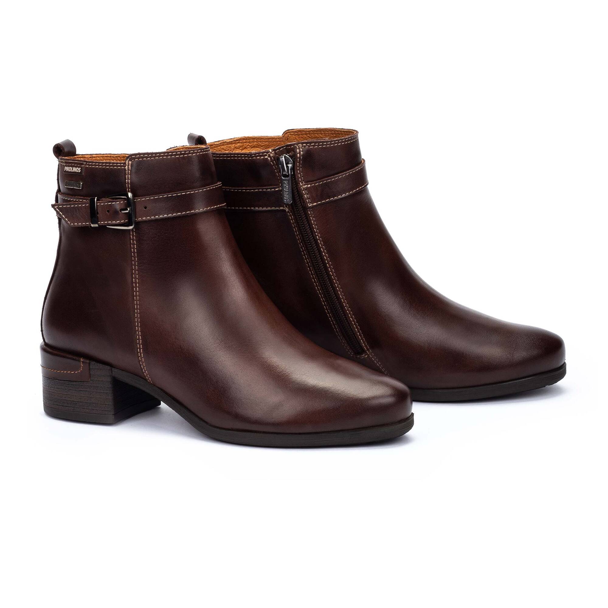 Heeled ankle boots | MALAGA W6W-SY8622, OLMO, large image number 100-W6W-SY8622_113_Pikolinos_MALAGA_OLMO_full.jpg | null