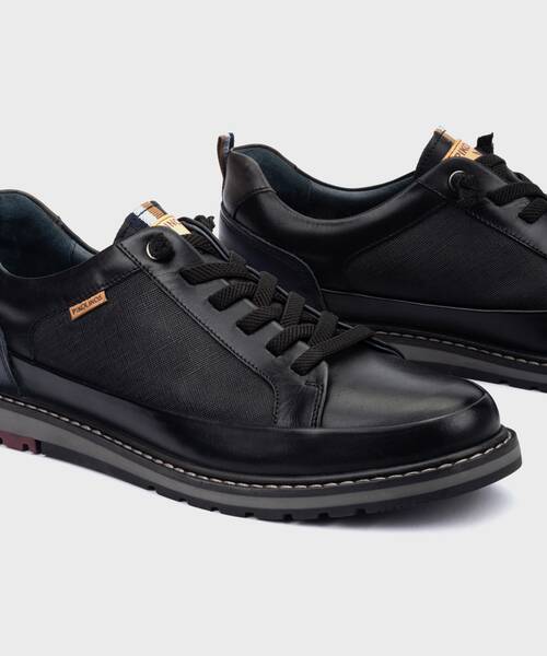 Zapatos casual | BERNA M8J-6303C1 | BLACK | Pikolinos