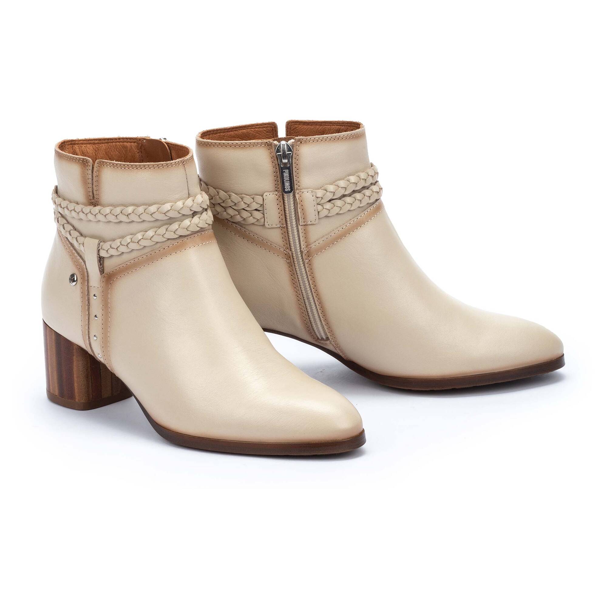 Bottines &agrave; Talons | CALAFAT W1Z-8521, MARFIL, large image number 100-W1Z-8521_807_Pikolinos_CALAFAT_MARFIL_full.jpg | null