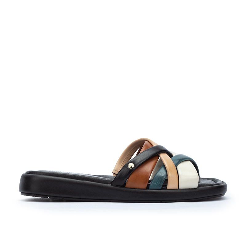 Sandales plates en cuir CALELLA W5E - Pikolinos - Modalova