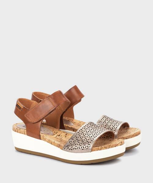 Sandals and Mules | MYKONOS W1G-1733CLC1 | STONE | Pikolinos