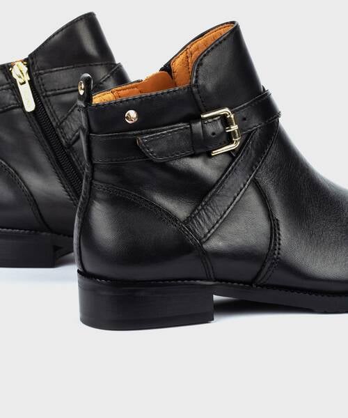 Botines planos | ROYAL W4D-8614 | BLACK | Pikolinos