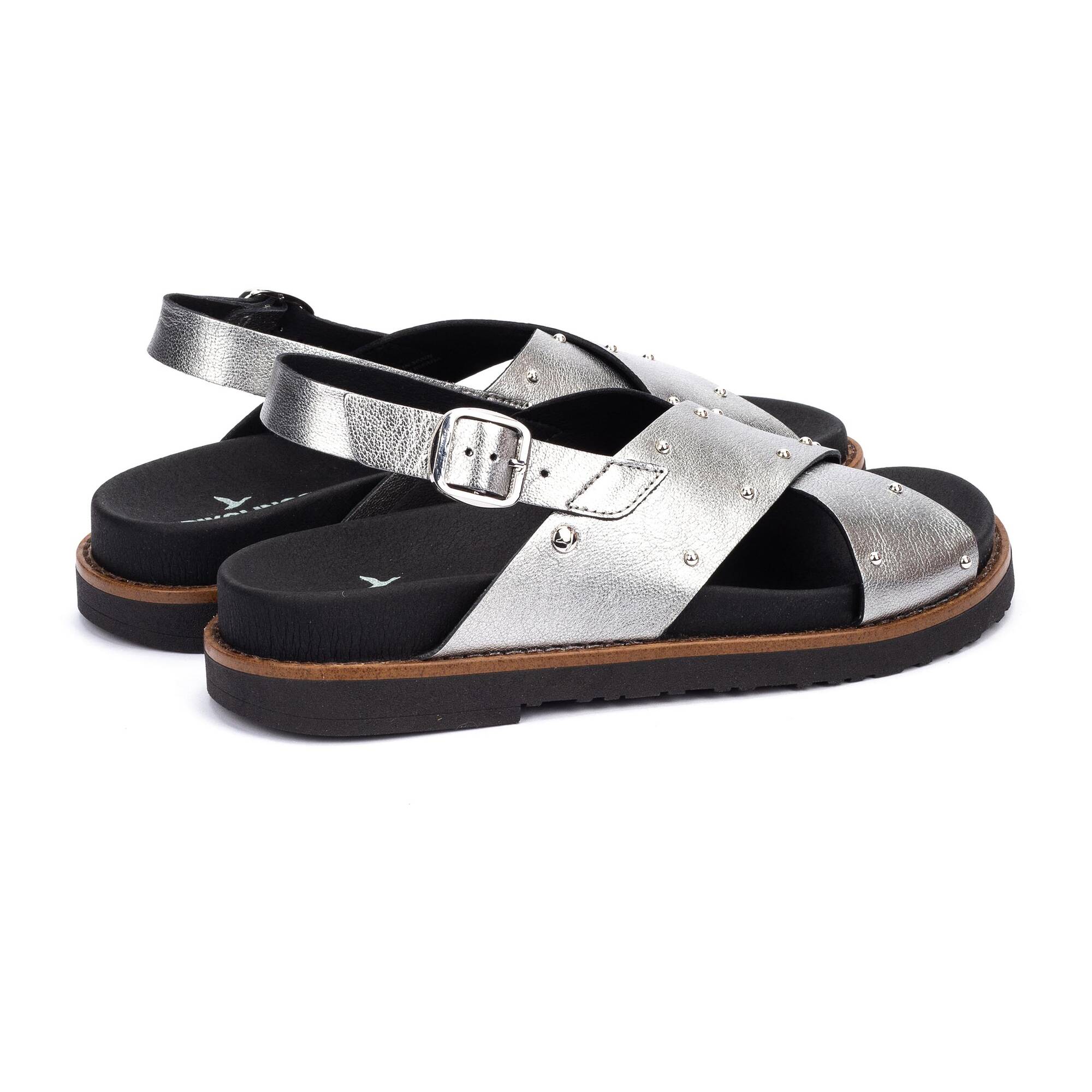 Sandales Plates | AITANA W7Z-0995CL, LEAD, large image number 30-W7Z-0995CL_058_Pikolinos_AITANA_LEAD_full.jpg | null