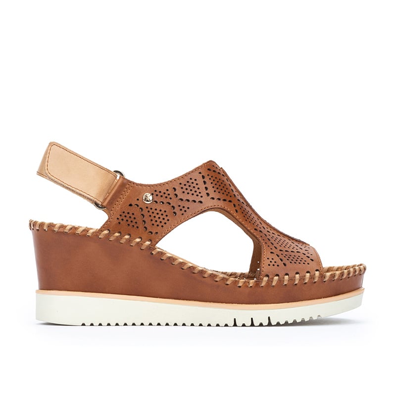 PIKOLINOS leather Wedge Sandals AGUADULCE W3Z