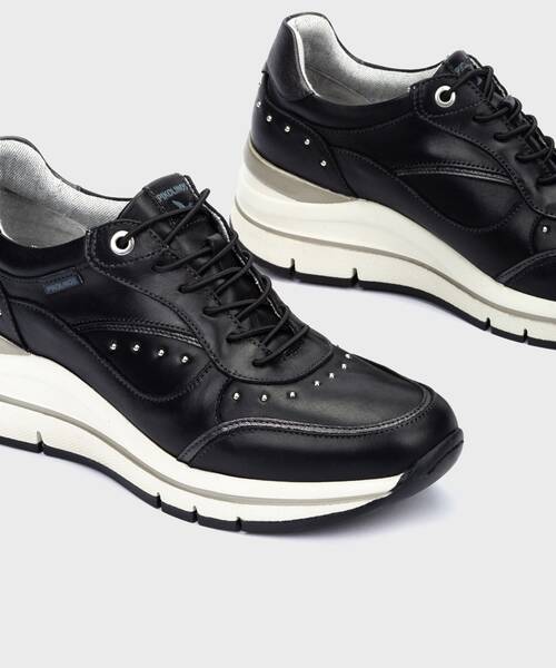 Sneakers | GIRONA W2C-6548C2 | BLACK | Pikolinos