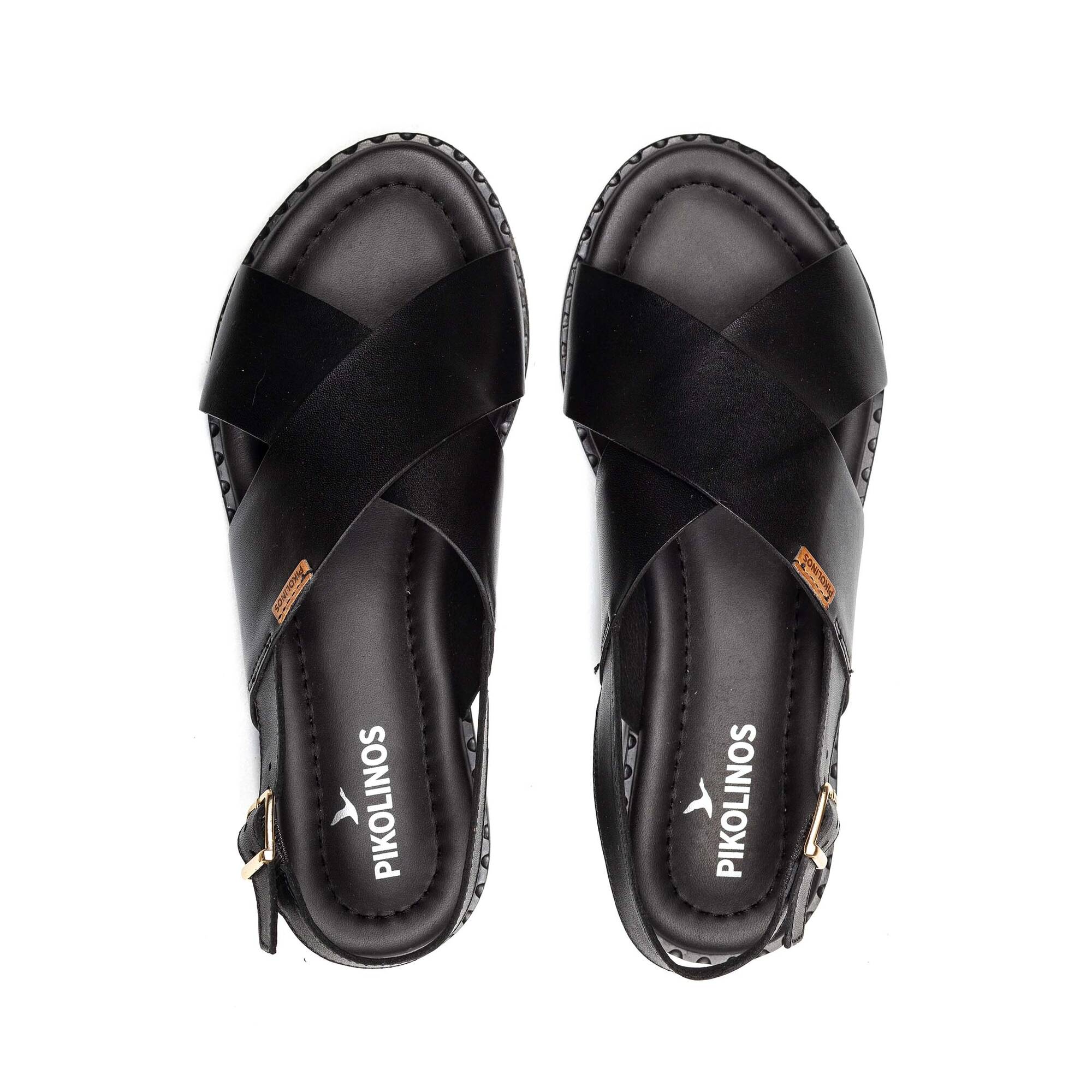 Sandales Plates | ALGAR W0X-0576, BLACK, large image number 100-W0X-0576_000_Pikolinos_ALGAR_BLACK_full.jpg | null