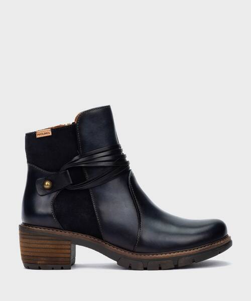 Heeled Booties | SAN SEBASTIA W1T-8906C2 | BLUE | Pikolinos